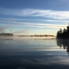 Sharp Photographs, Autumn on Lake Nipissing, Ontario